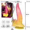 Monster Flame Beast dildo doble con sopapa